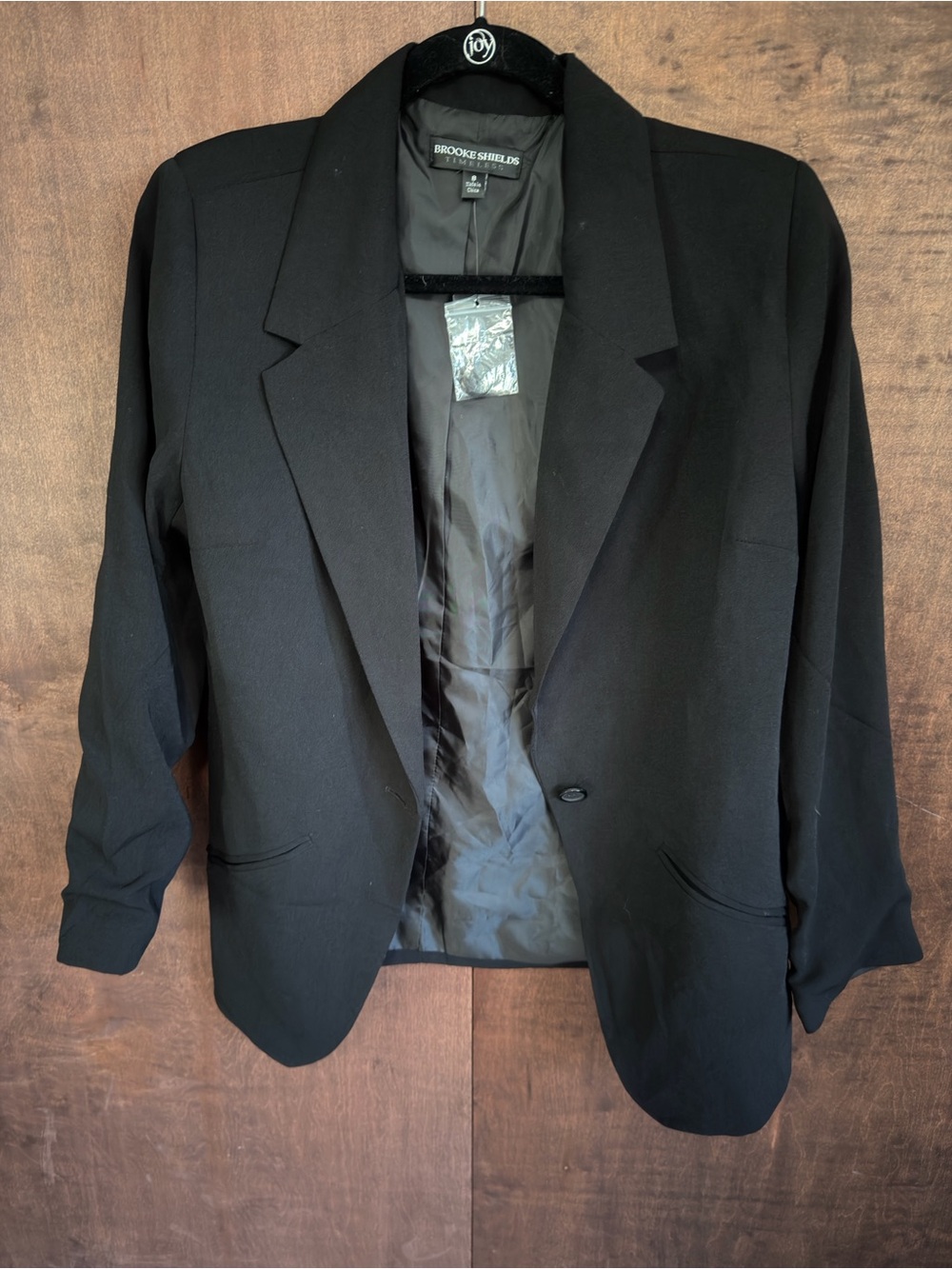Brooks Shields Women's Black Blazer Jacket-NWT (1028)